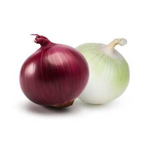 cipolla bianca e rossa